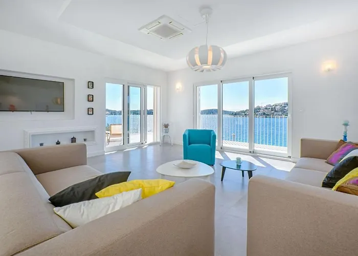 Villa Luxury Sea Side With Pool Rogoznica (Sibenik-Knin)